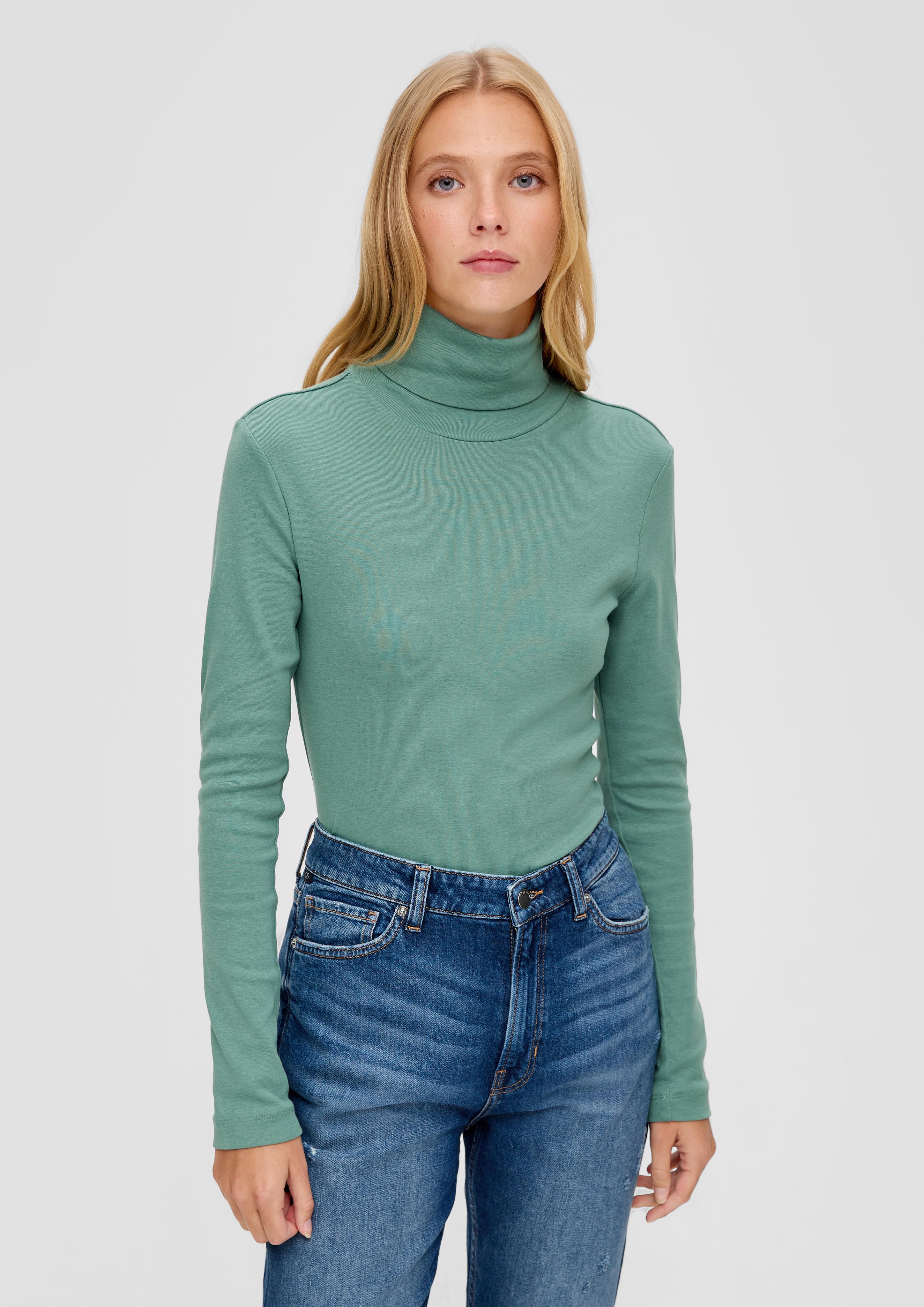Longsleeve mit Turtleneck  2133440-6575