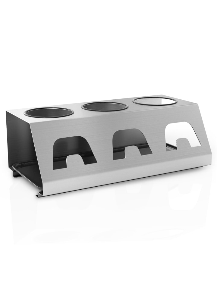 Intirilife Abtropfgestell Flaschenständer in Silber günstig kaufen onesize