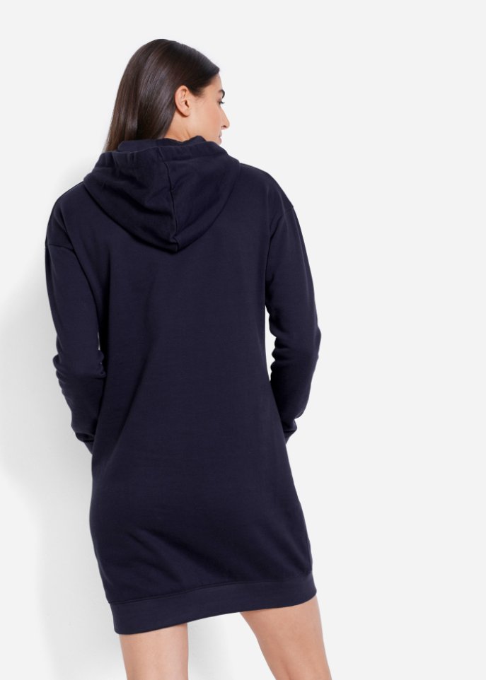 Sweatkleid mit Kapuze