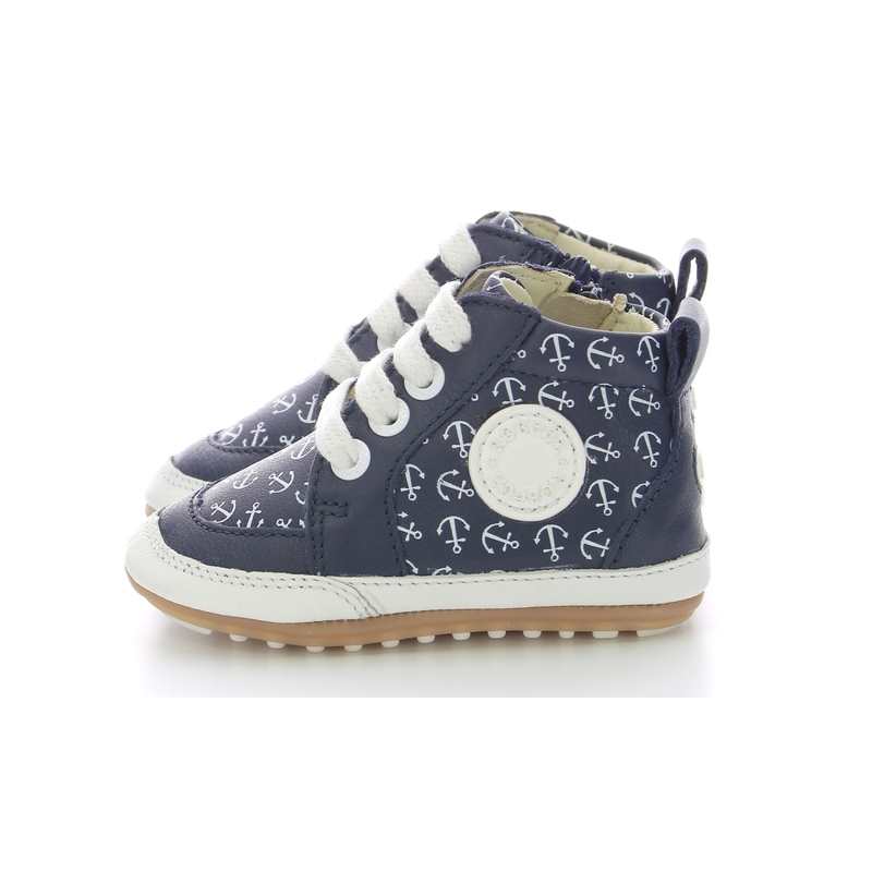 Sneakers hautes cuir Migo
