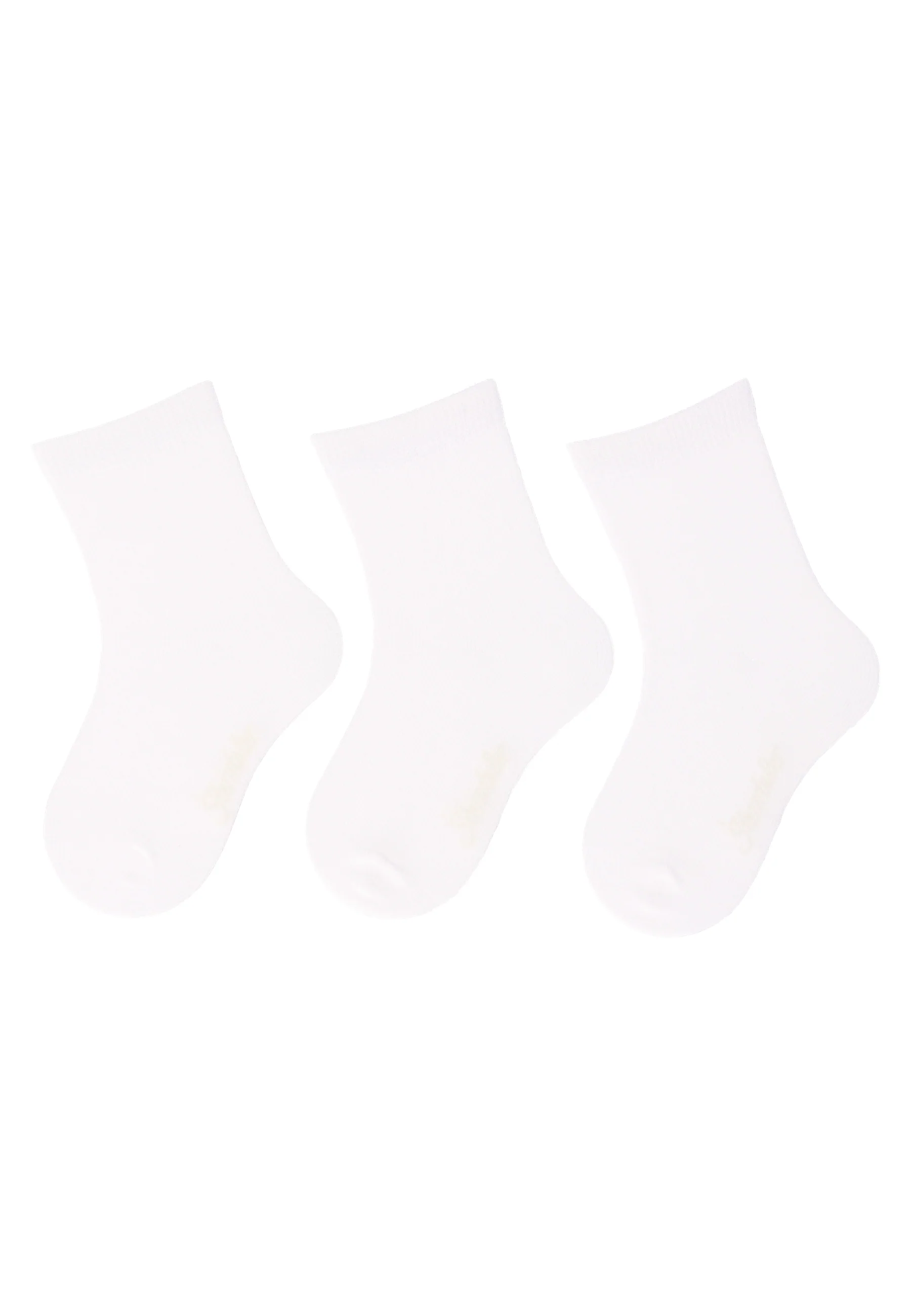 Socken 3er-Pack uni Bambus, verschiedene Farben