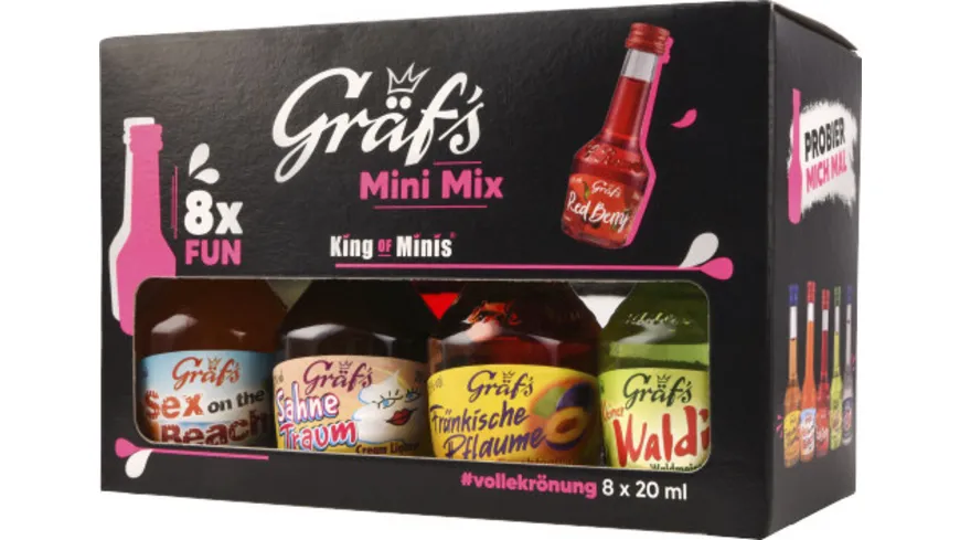 Gräf's Mini 8er-Pack 160 ml