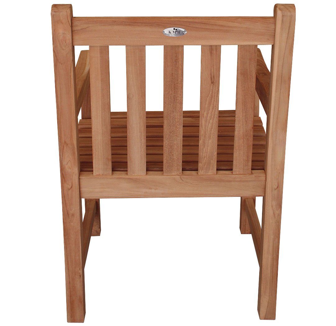 KMH Gartenstuhl TEAK Sessel *Classic* (102135)