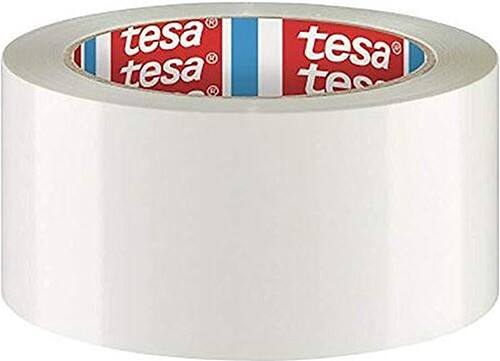 tesa Verpackungsklebeband Weiß 50 mm (B) x 66 m (L)