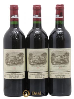 Château Lafite Rothschild 1er Grand Cru Classé  1998 - Lot de 3 Bouteilles