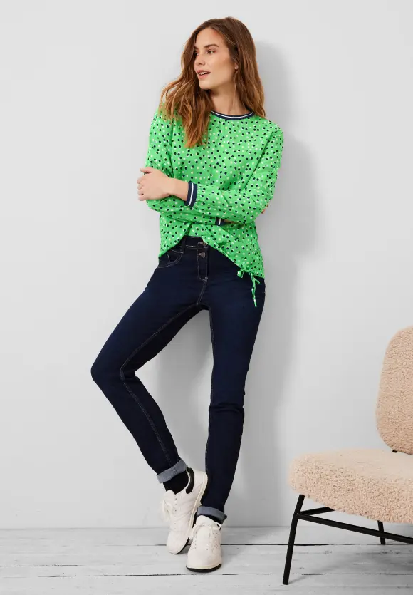 CECIL Minimalprint Bluse