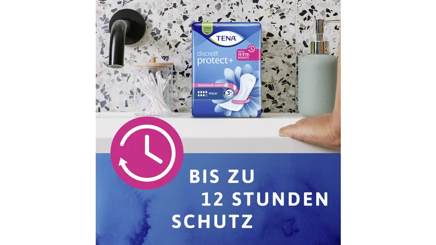 TENA discreet protect + Maxi Slipeinlagen