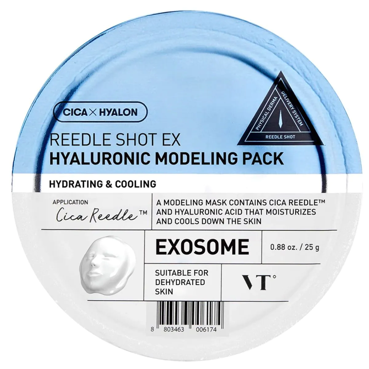 VT Cosmetics Reedle Shot EX Hyaluronic Modeling Pack hårmaske