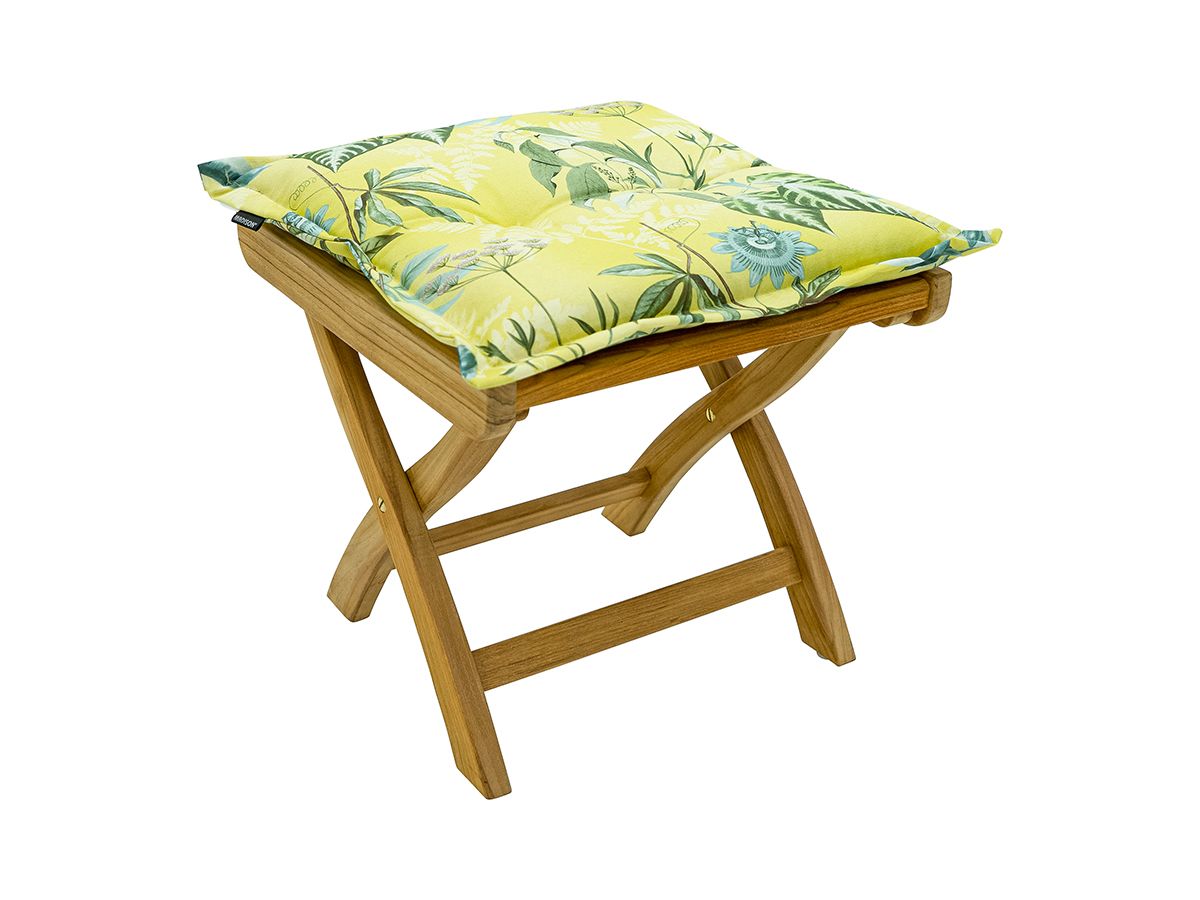 Madison Mauel Pastellgelb 50x50 Sitzkissen
