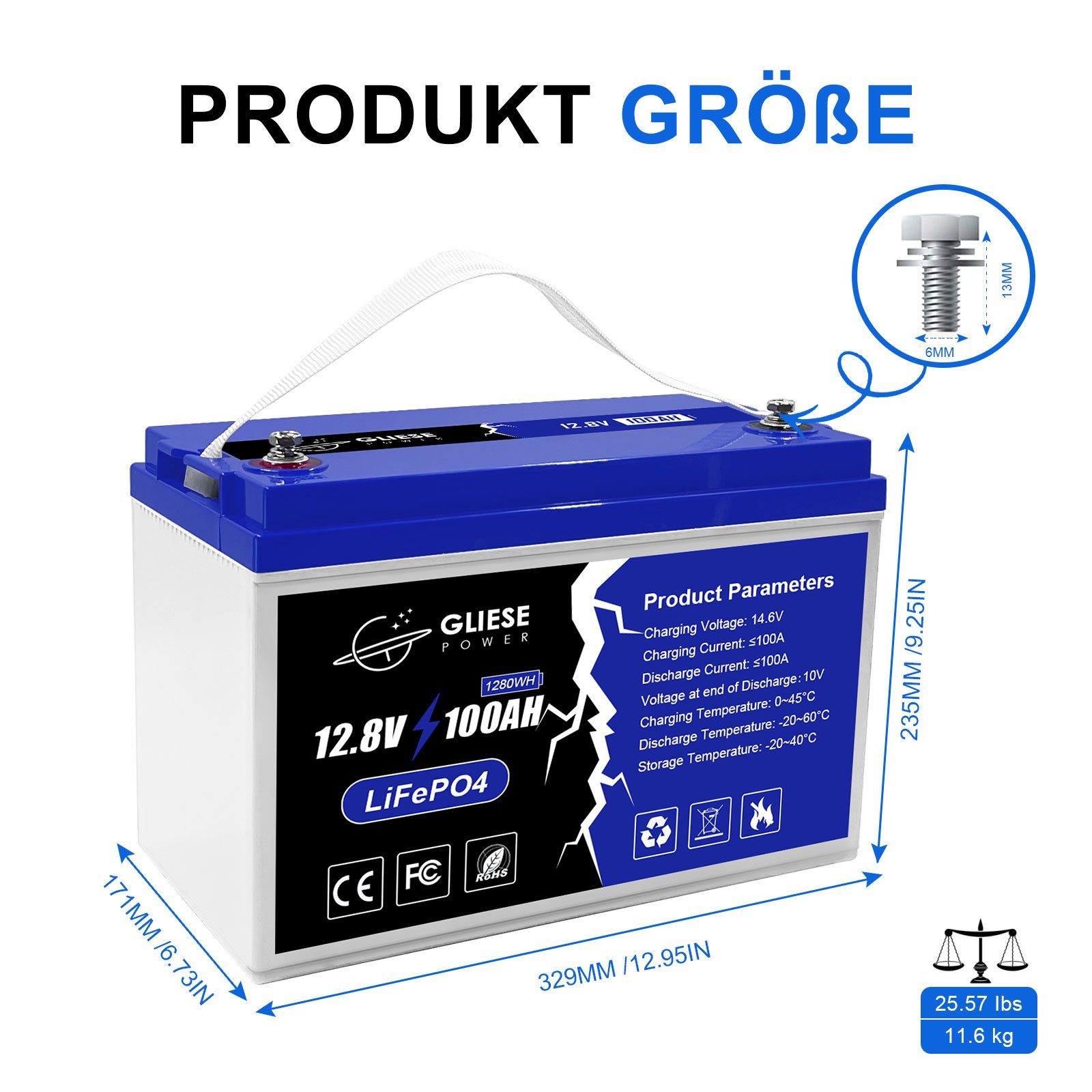GLIESE Solarmodul 200W solaranlage komplettpaket, 100,00 W, Monokristallin, (Spar-Set, Solarmodul, Y Solarstecker, Solarkabel, Solar Laderegler, 100Ah Akku)