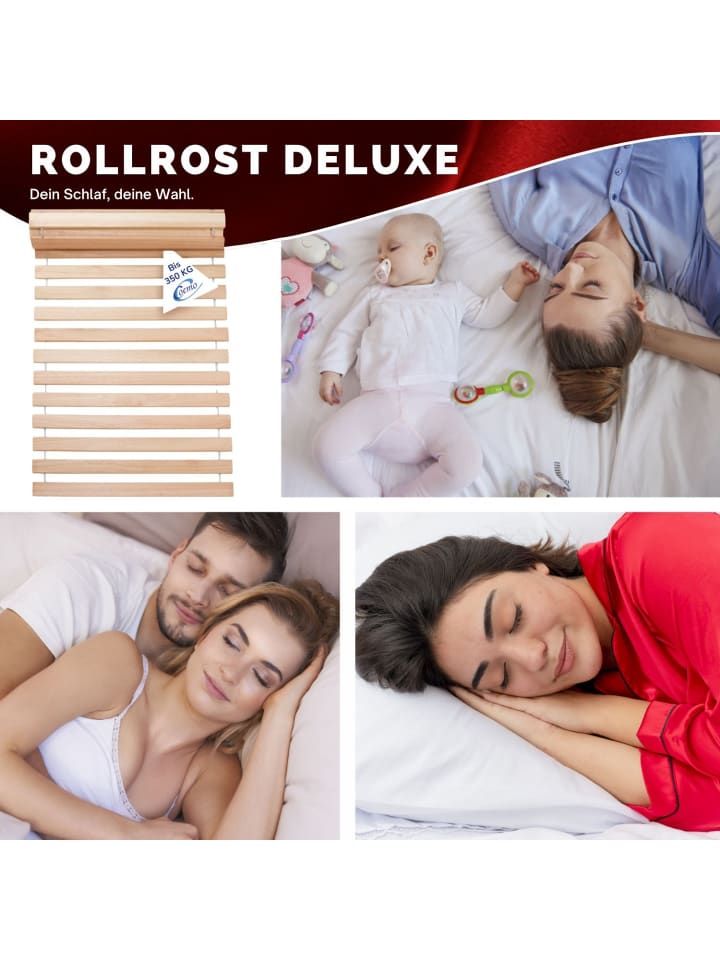 Coemo Rollrost DELUXE extrastabile Leisten in Natur günstig kaufen