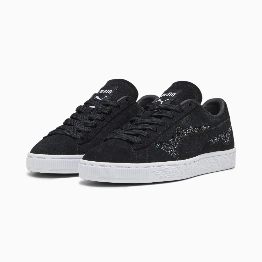 PUMA Suede mit Swarovski Kristallen 396352_02 / schwarz