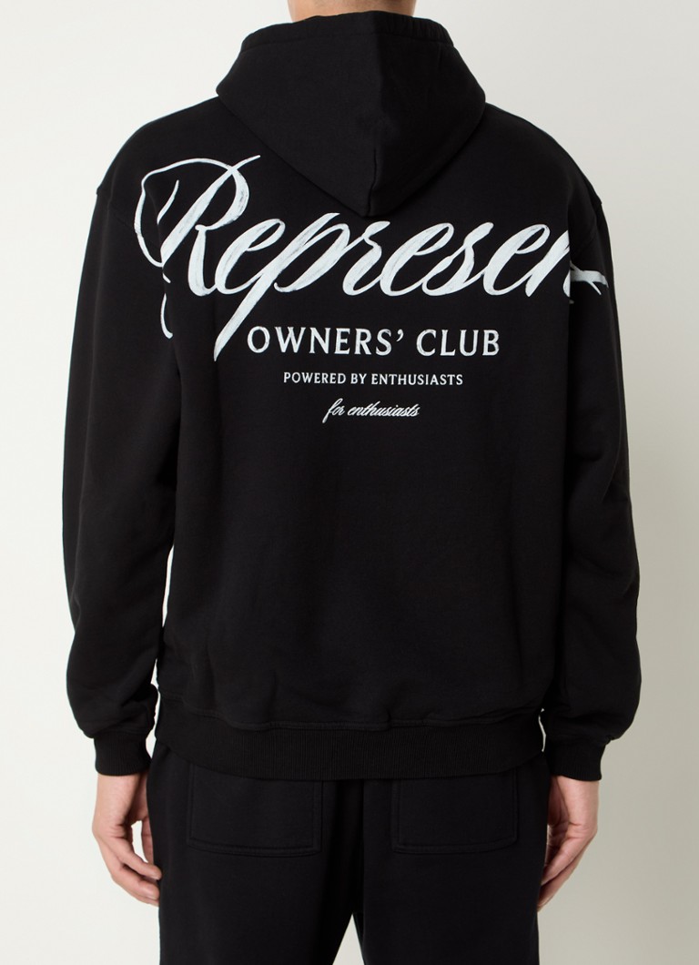 Represent  Rep owners hoodie met logo- en backprint