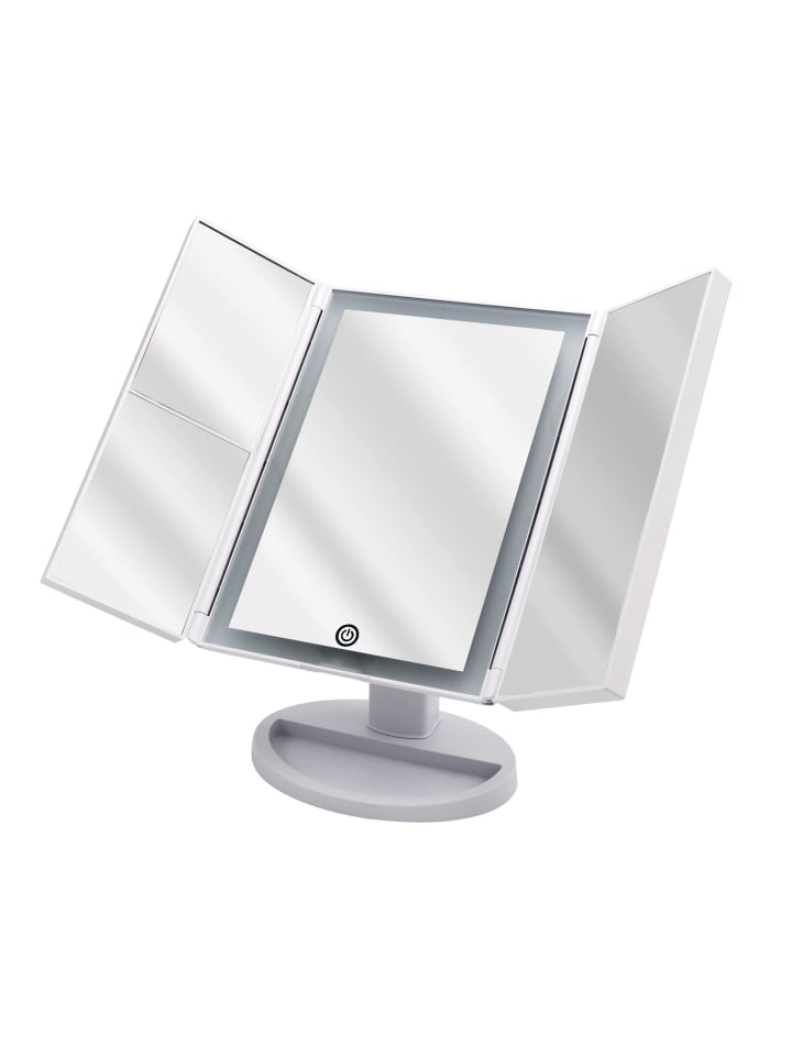 RIDDER Kosmetik-Standspiegel Vivian mit LED weiß günstig kaufen onesize
