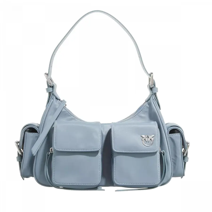 Pinko - Pinko Shoulder Bags Synthetische Fasern Blue - blau