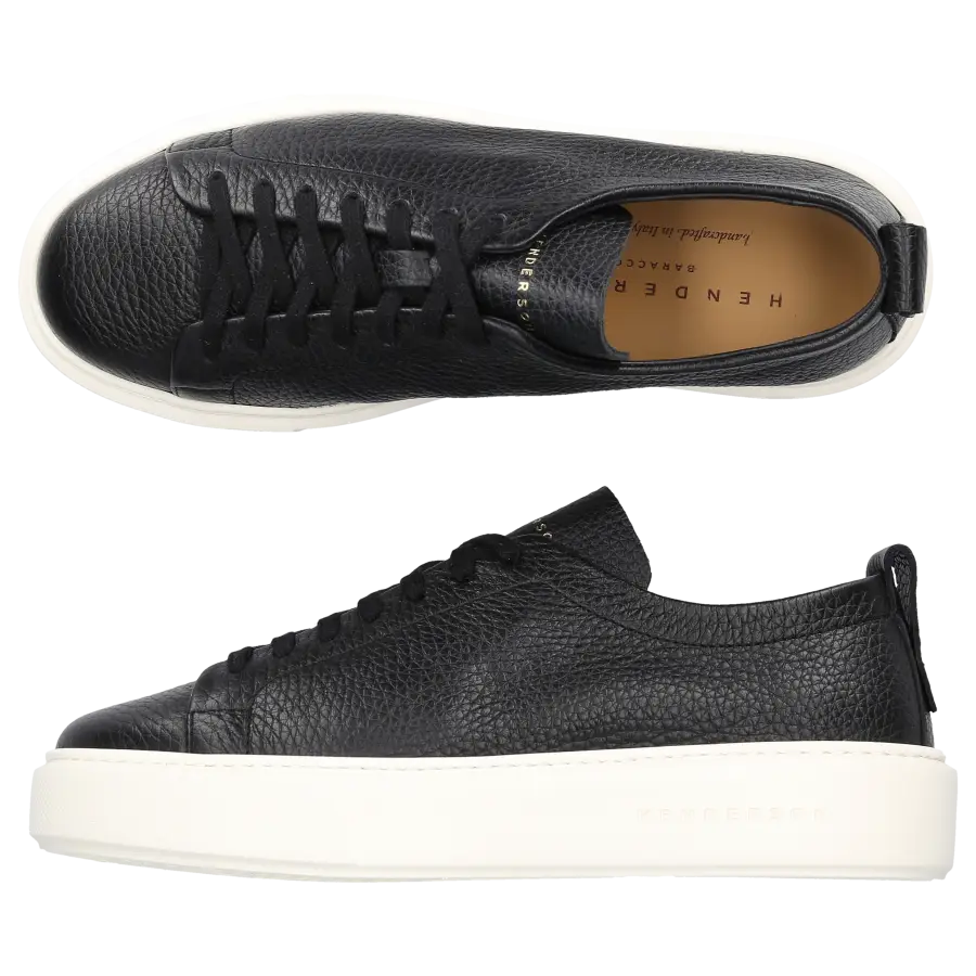 Henderson - Sneaker low DORA Kalbsleder - schwarz