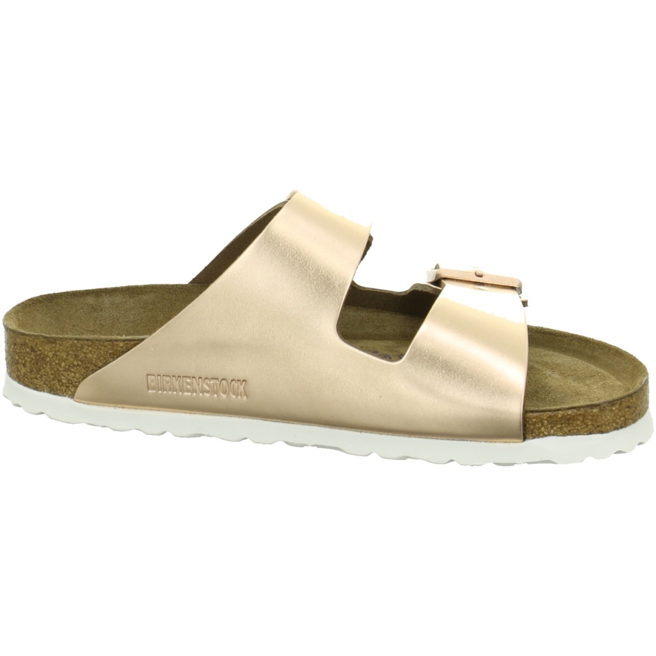 BIRKENSTOCK Pantoletten braun Arizona NL WB Metallic Copper