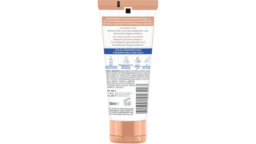 Mixa Shea ultra soft Hand & Nagel Creme 100 ml