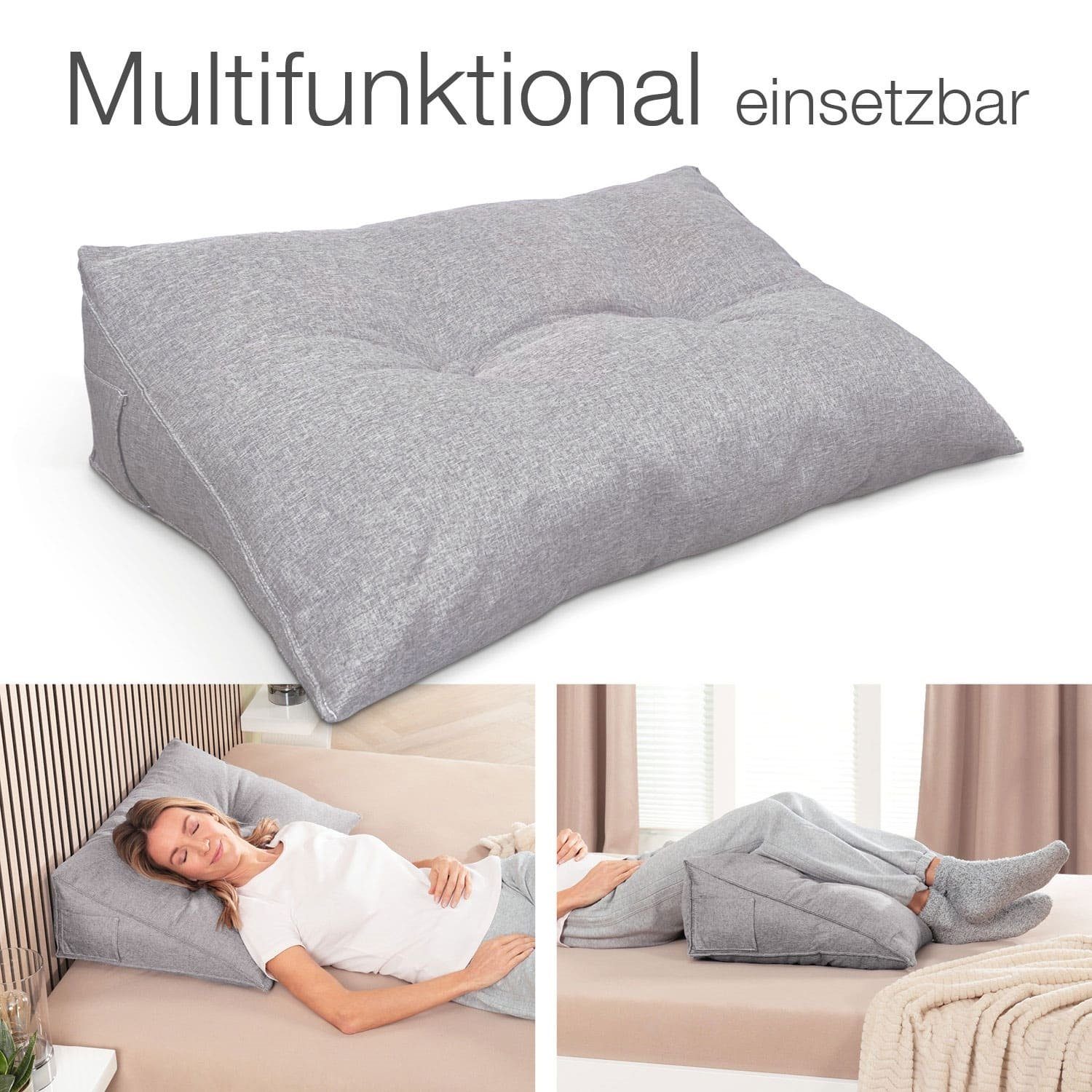 aktivshop Rückenkissen, 1-tlg., mit Stützfunktion