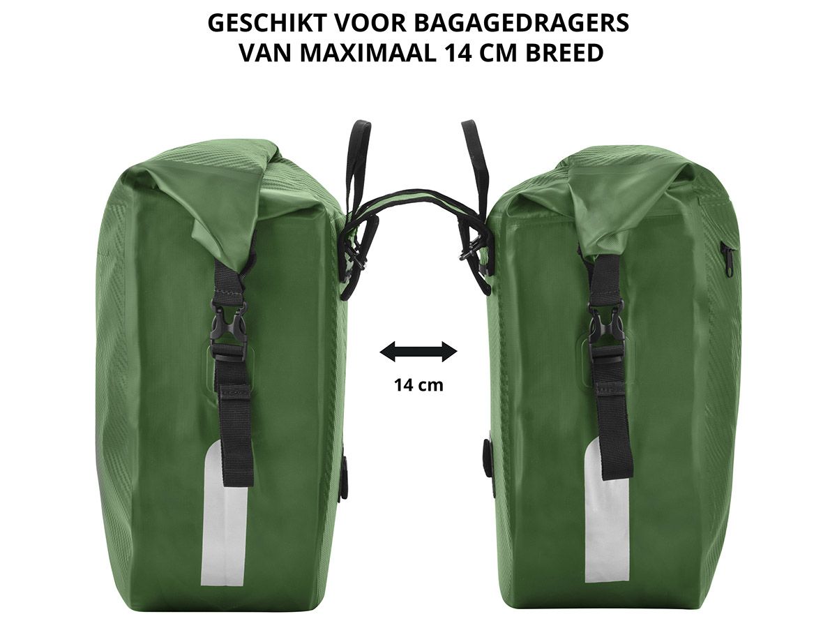 Dutch Mountains 46 Liter doppelte Fahrradtasche