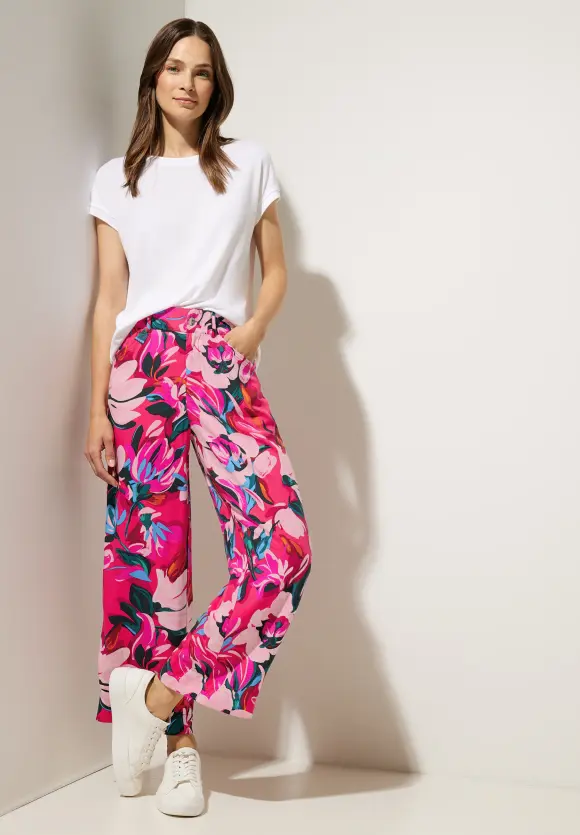 Street One Viskose Casual Fit 7/8 Hose
