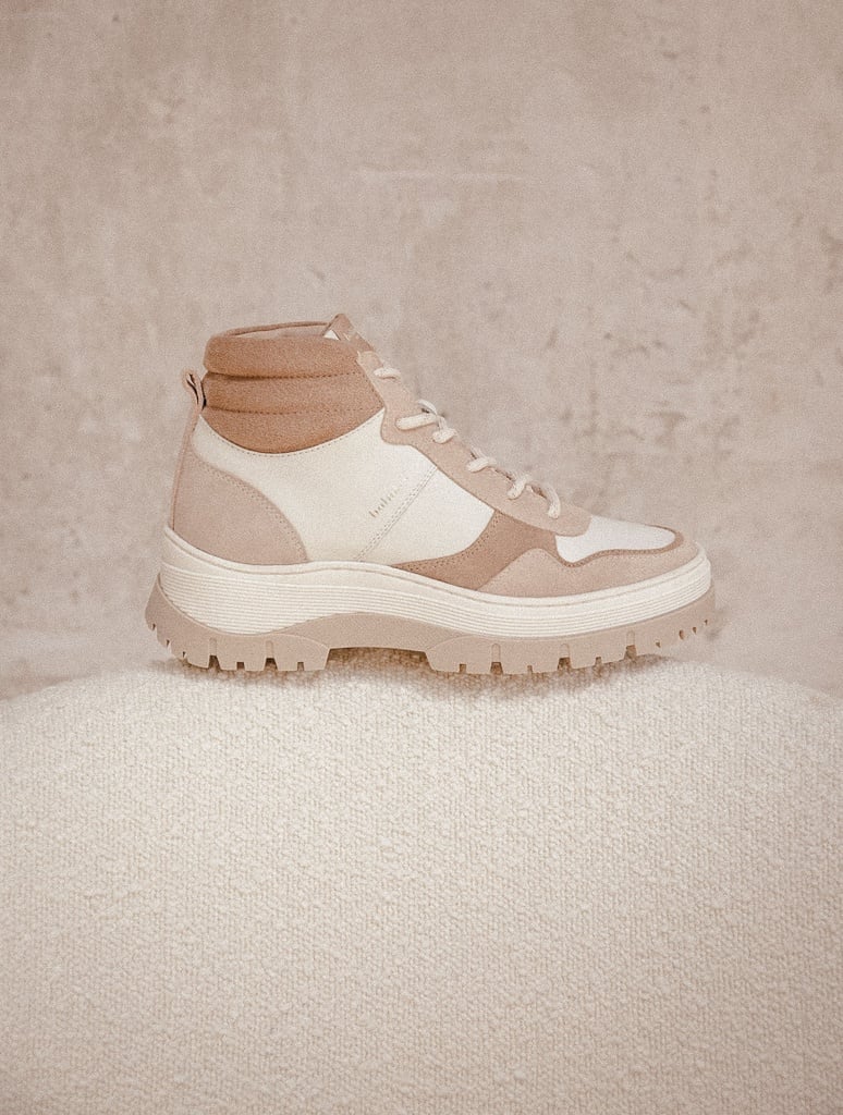 Tomi - Blanc Cassé & Taupe Mohair