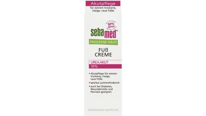 Sebamed Trockene Haut Urea 10% Fußcreme 100 ml