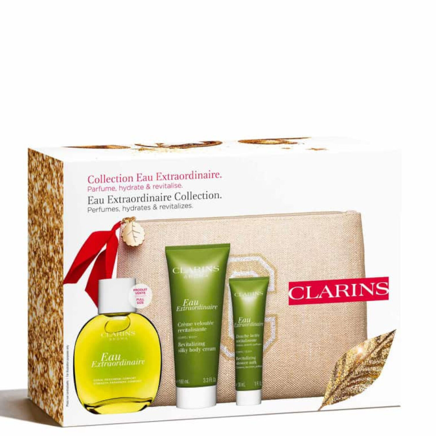 Clarins Eau Extraordinaire Coffret Eau de Soin 100 ml + 2 Produits