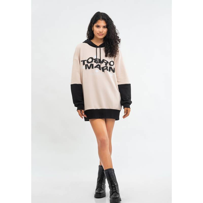 Tom Barron WOMEN OVERSIZE FIT TUNIC SWEATSHIRT Sweatshirt Damen