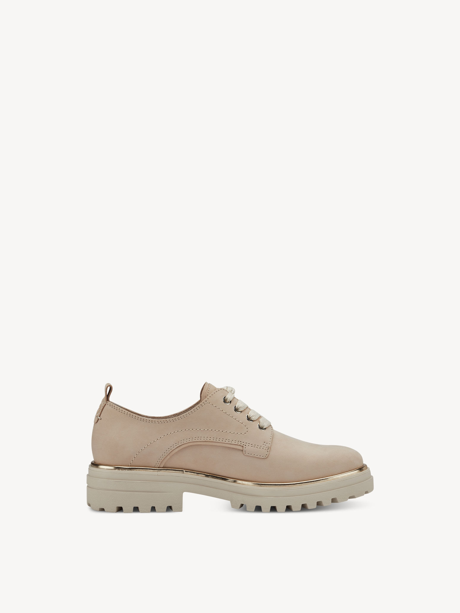 Derbie en cuir - beige