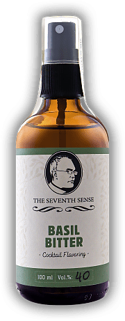 The Seventh Sense Basil Bitter The Seventh Sense Basil Bitter  0,1	 Liter - Vol 40,0%