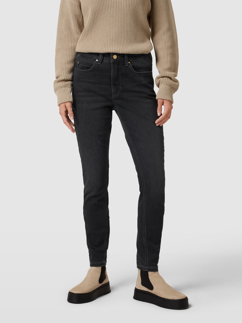 Skinny Fit Jeans Modell 'Dream' in anthrazit