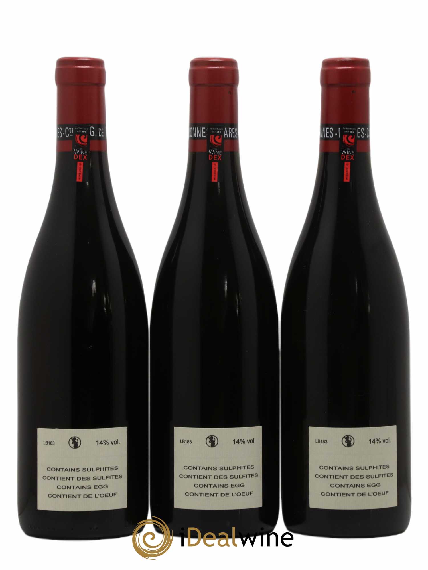 Bonnes-Mares Grand Cru Comte Georges de Vogüé  2018 - Lot de 3 Bouteilles