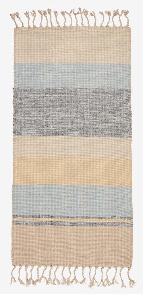 Dywan BIERK 70x140 beżowo-niebieski