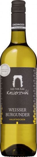 2022 Das Tor zum Kaiserstuhl Weißer Burgunder halbtrocken - BISCHOFFINGER WINZER