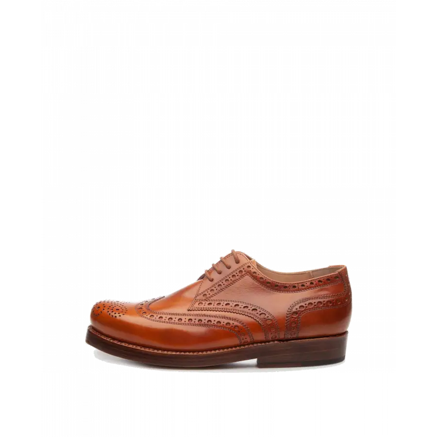 Heinrich Dinkelacker - Businessschuhe Derby RIO FULL-BROGUE TC Kalbsleder - braun