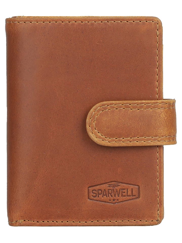 SPARWELL Leder-Geldbörse 