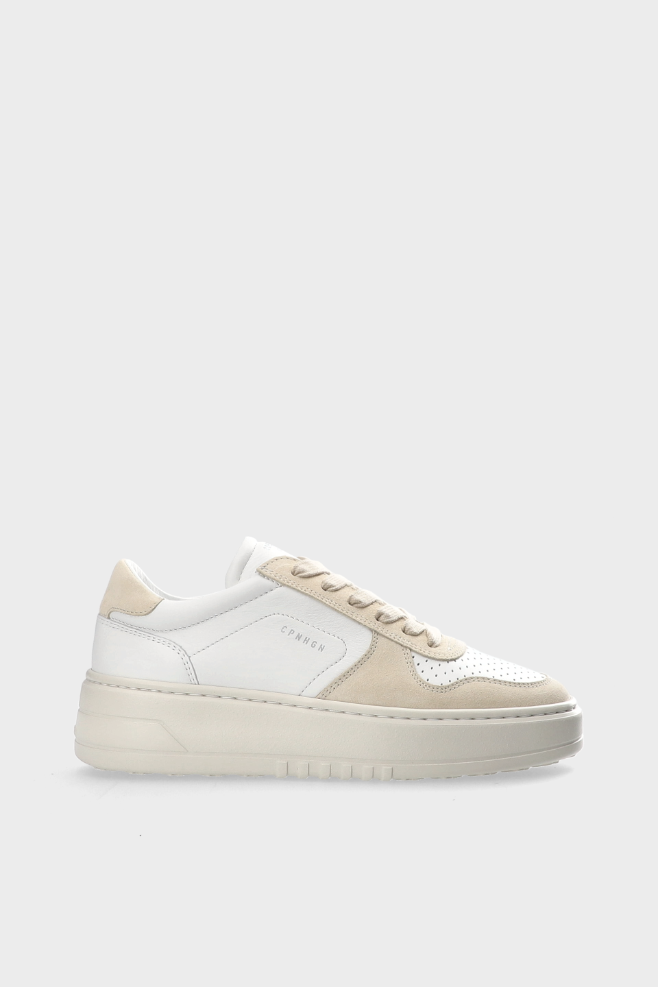CPH77 leather mix white/cream