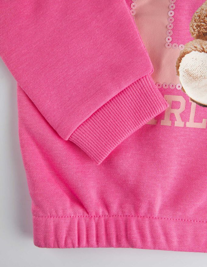 Sweatshirt - Paillettenbesatz