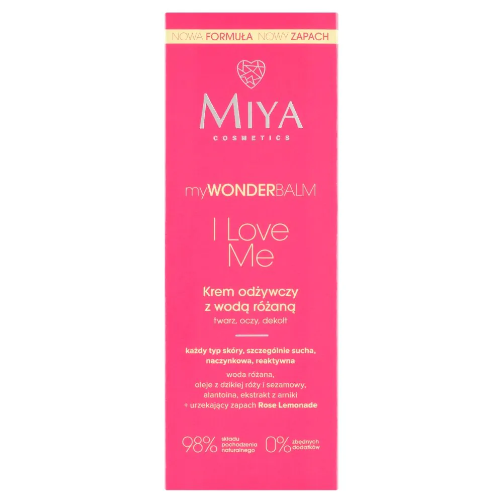 Miya myWONDERBALM I Love Me - Hranjiva krema s ružinom vodom 75ml