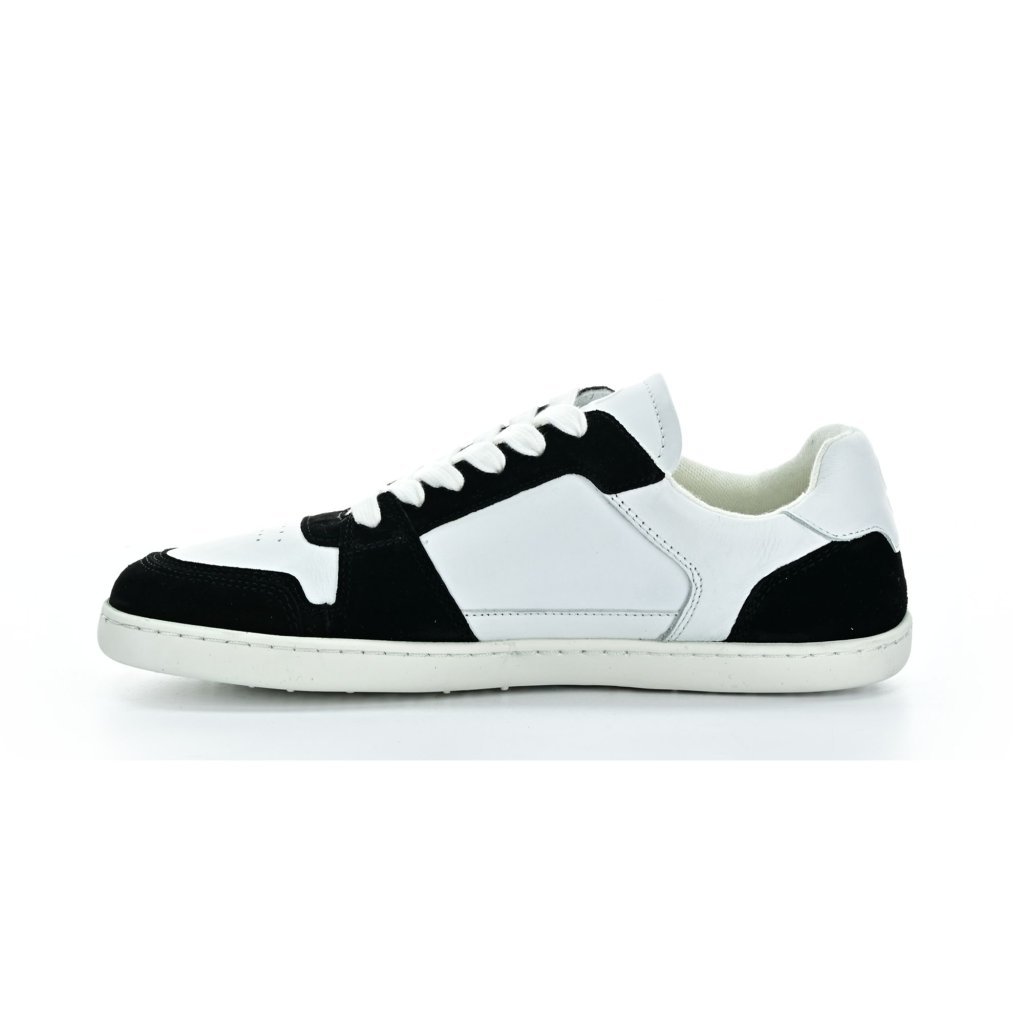 Shapen RE:WIND Black & White Leather Barfußschuhe