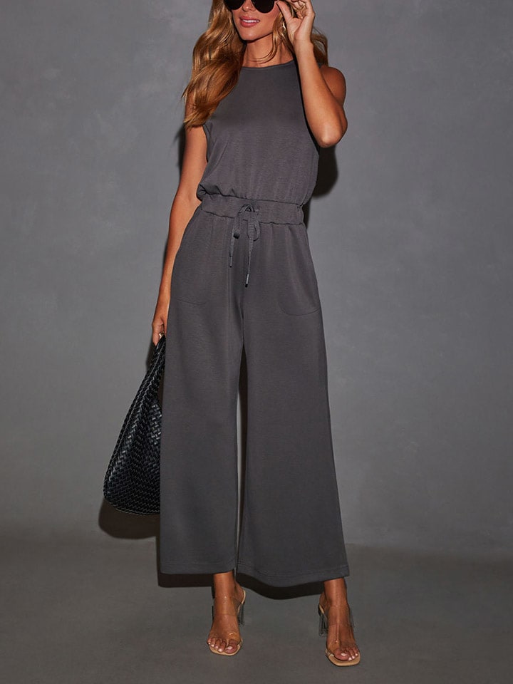 LA Angels Jumpsuit in Anthrazit günstig kaufen