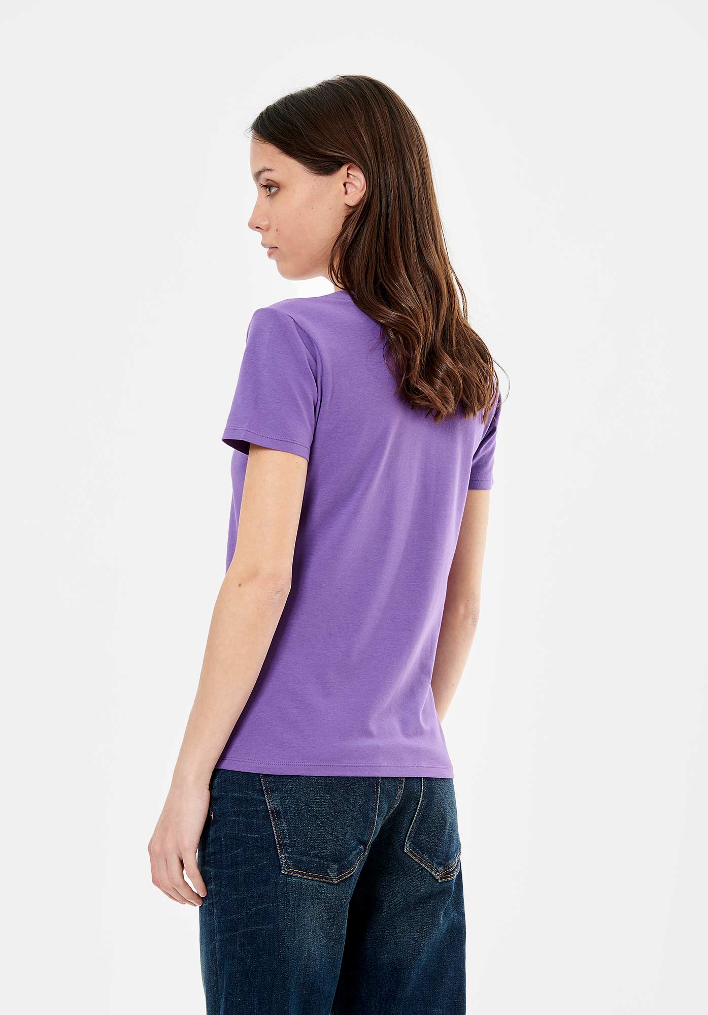 LEA    T-shirt violet Femme