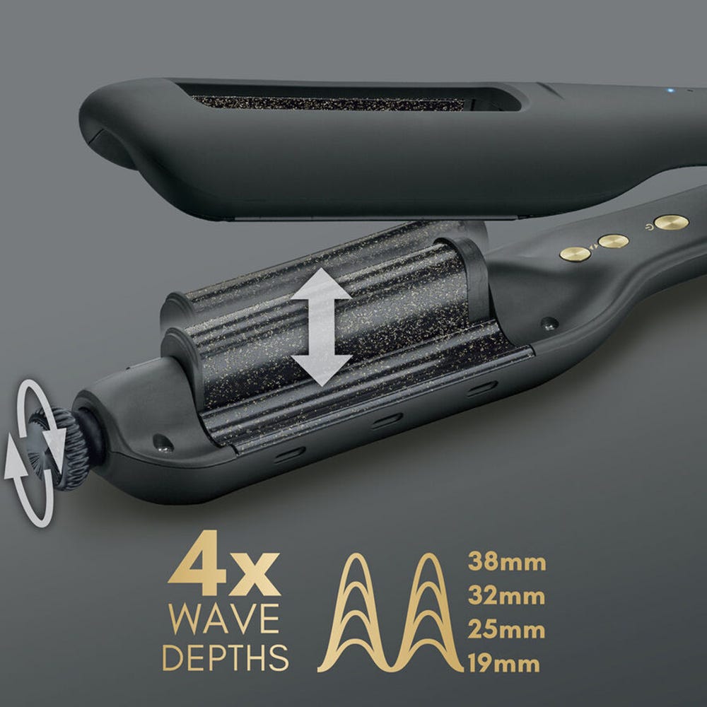 Diva Styler Gold Dust Waver & Curler