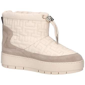 Tommy Hilfiger Tommy Monogram Snowboot in beige