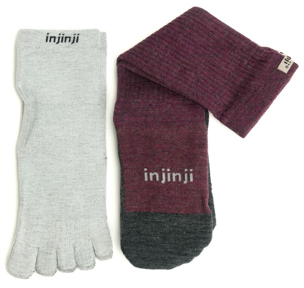 Injinji ~ Liner + Hiker ~ Weinrot