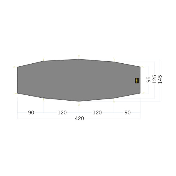 FLOOR SHEET LT ROKUA 2 - Zeltplane