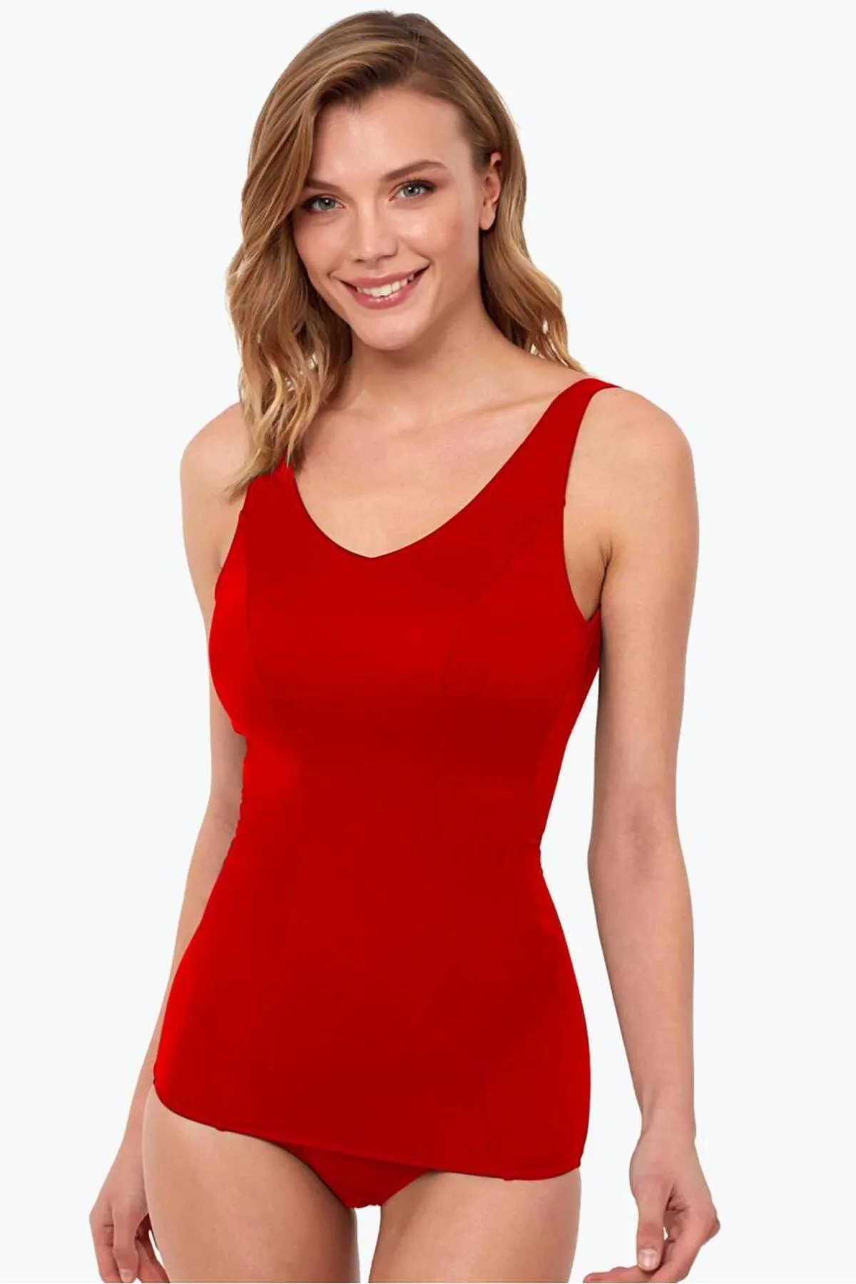 AYYILDIZ  49363 Roter Recovery-Badeanzug