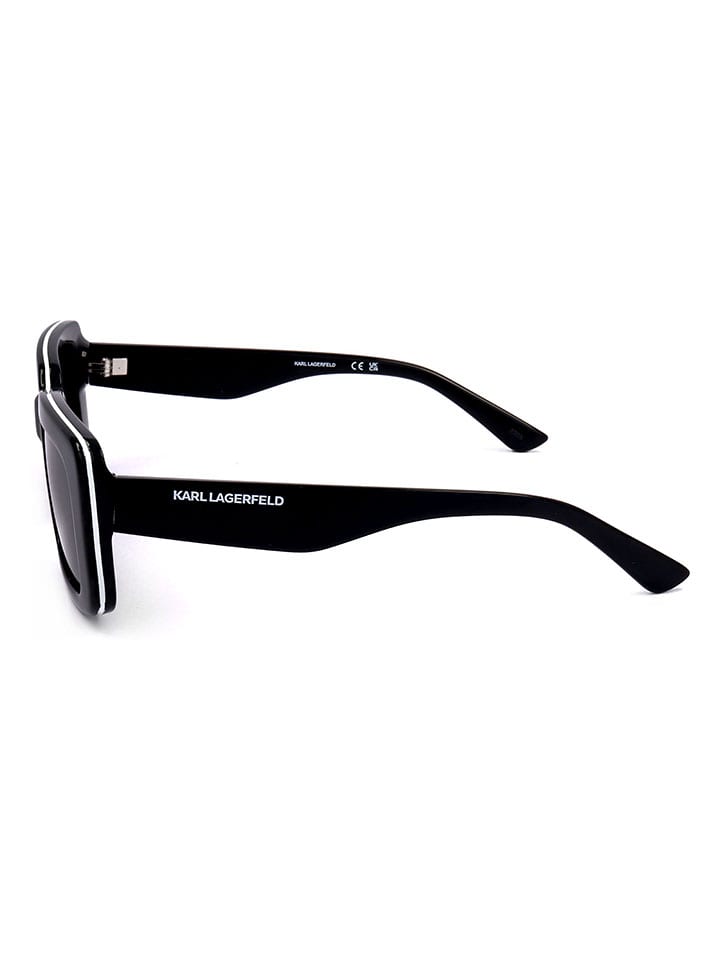 Karl Lagerfeld Unisex-Sonnenbrille in Schwarz günstig kaufen 54
