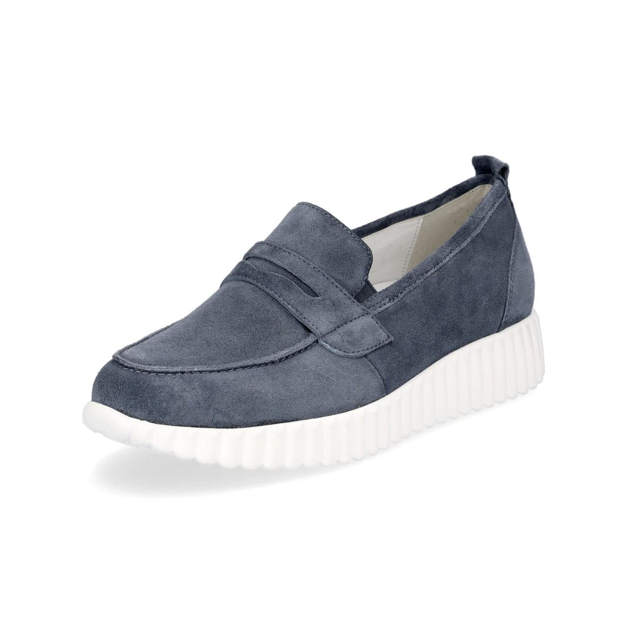 WALDLÄUFER Komfort Slipper blau